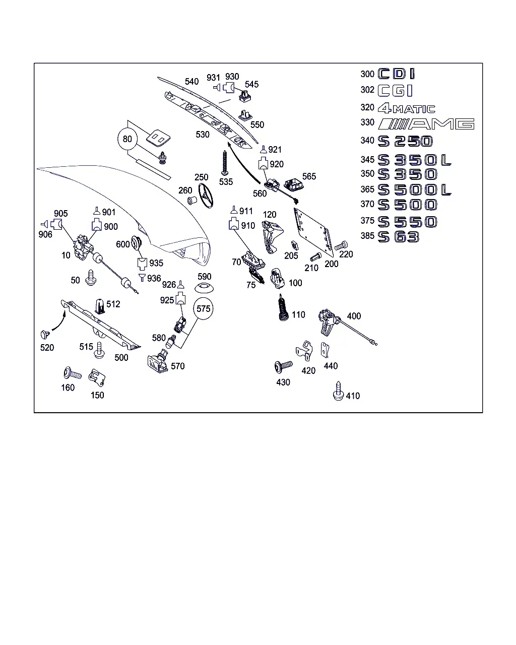 Trunk Lid Lock diagram