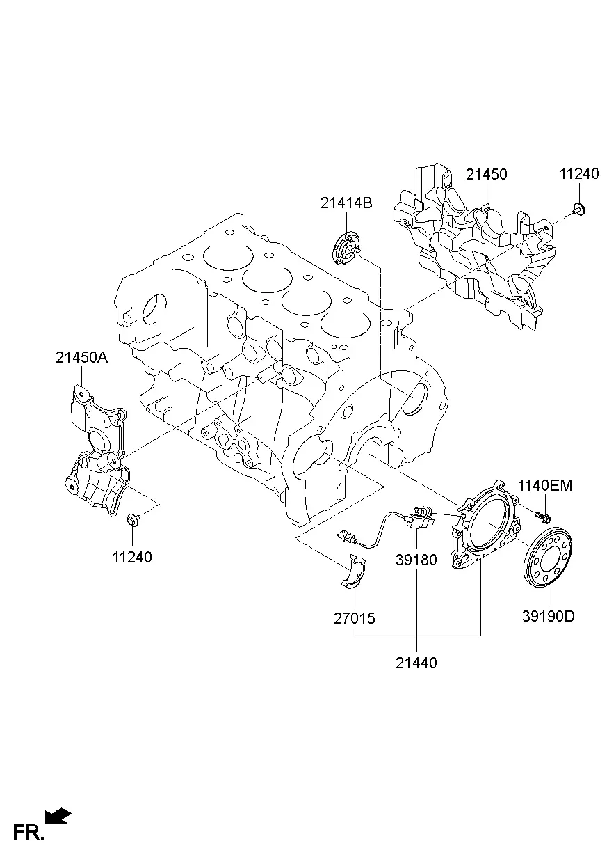 Cylinder Block Shields diagram