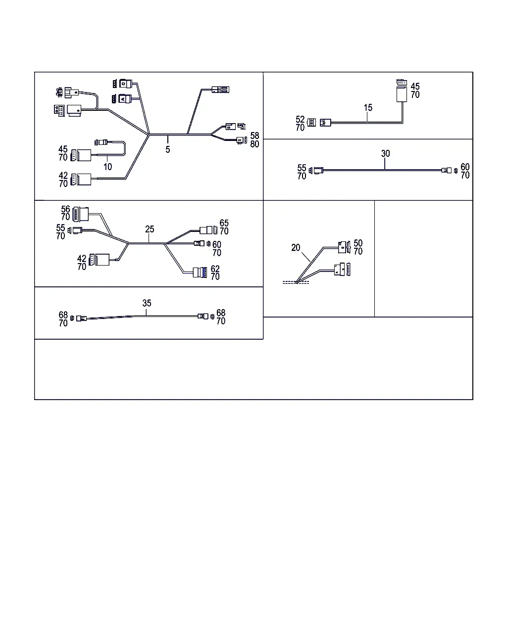 Roof Wiring Harness diagram