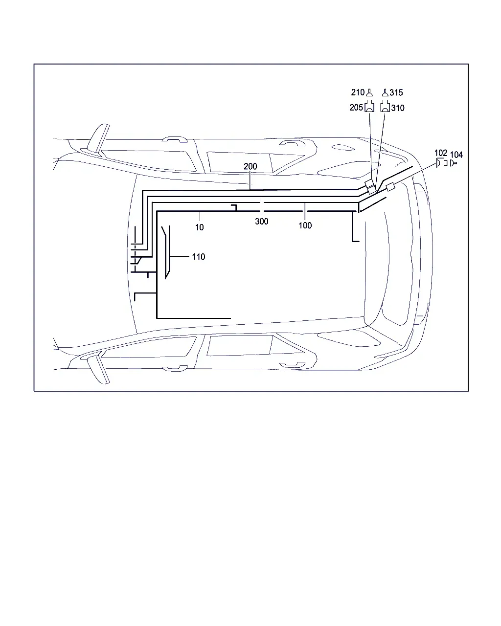 Roof Wiring Harness diagram