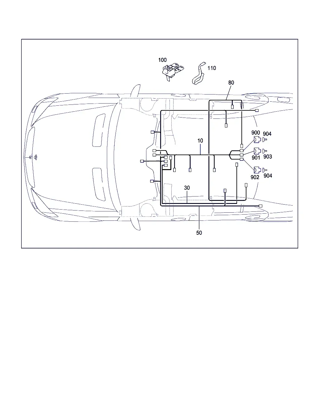 Roof Wiring Harness diagram