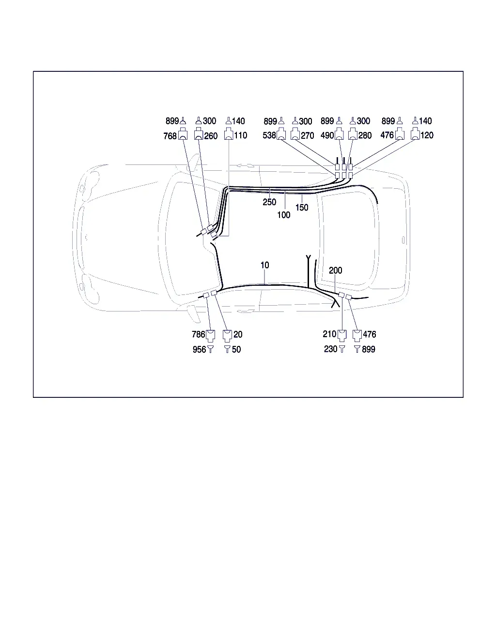 Roof Wiring Harness diagram