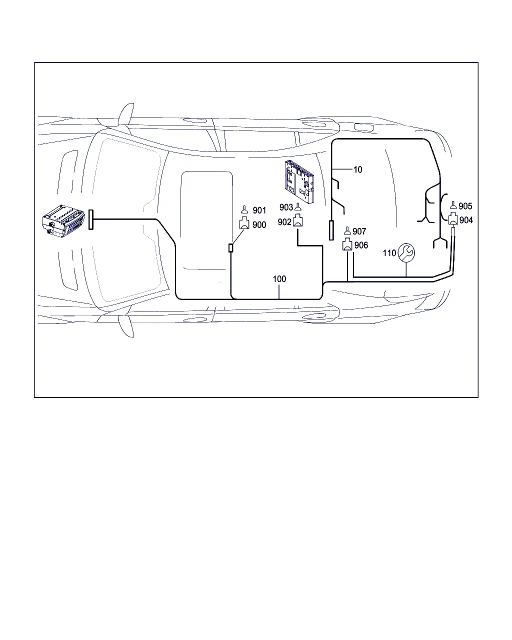 Tailgate Wiring Harness diagram