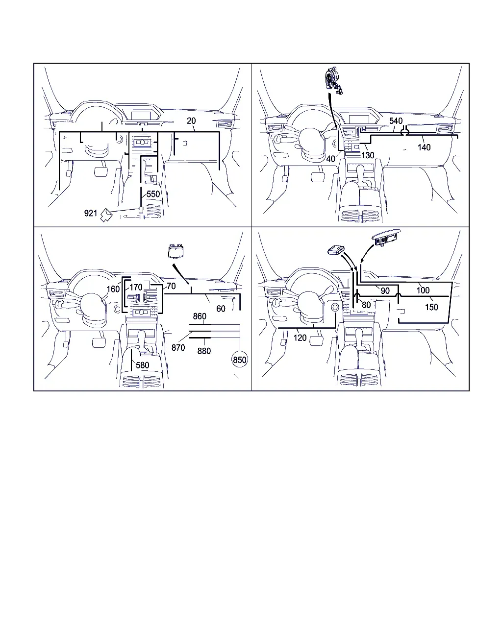 Instrument panel wiring harness diagram