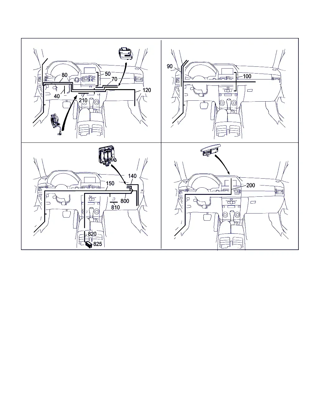 Instrument panel wiring harness diagram