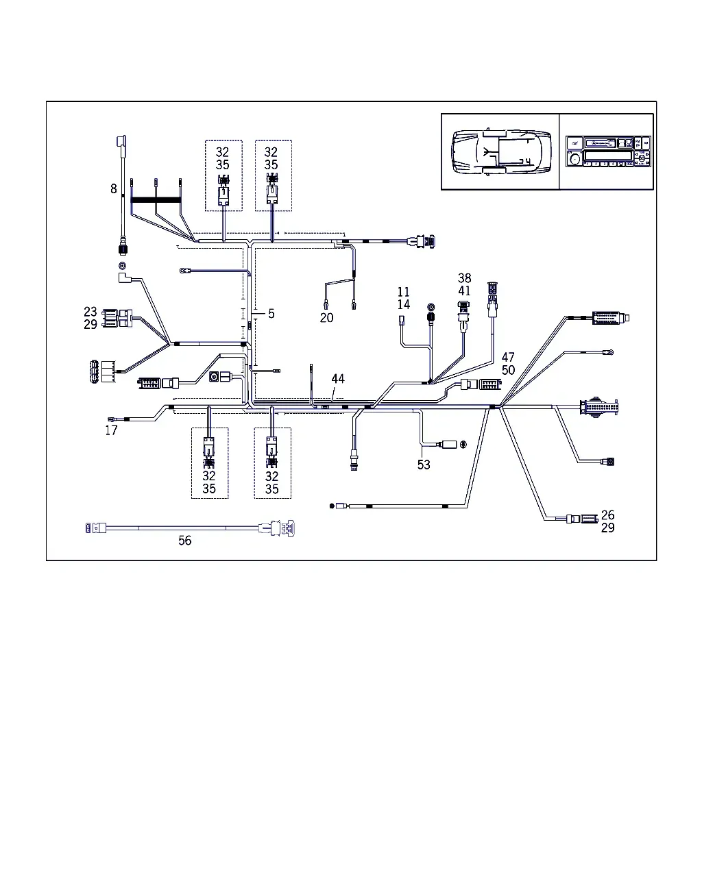 Audio System Wiring Harness diagram