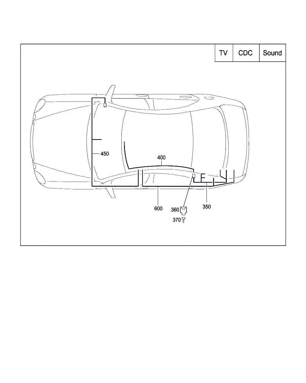 Audio system wiring harness diagram