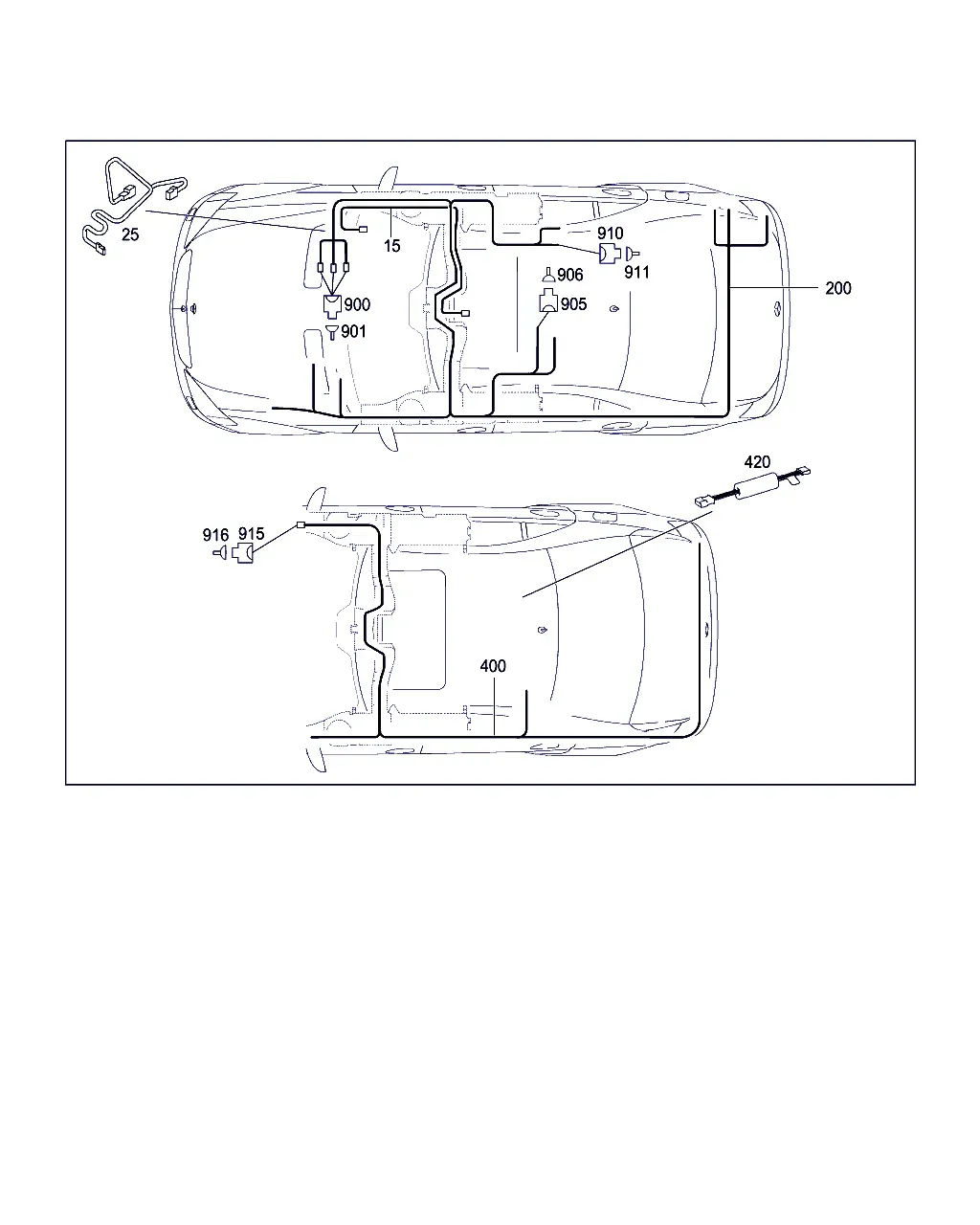 COMAND System Wiring Harness diagram