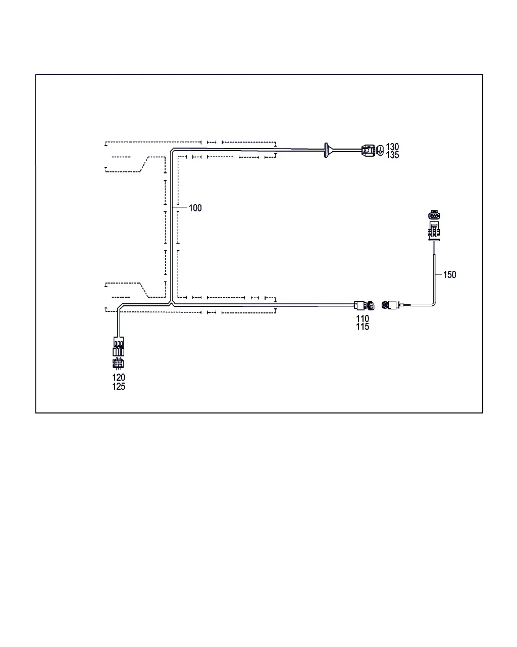 Charcoal canister and fuel tank pressure sensor wiring harness diagram