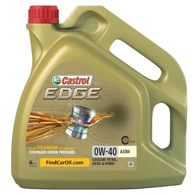 Motor oil Castrol Edge 0W-40 A3/B4 4L