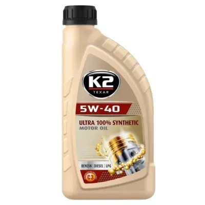 ძრავის ზეთი K2 Texar 5W-40 XV C3 1ლ