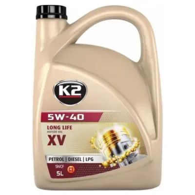 Motor oil K2 Texar 5W-40 XV C3 5L
