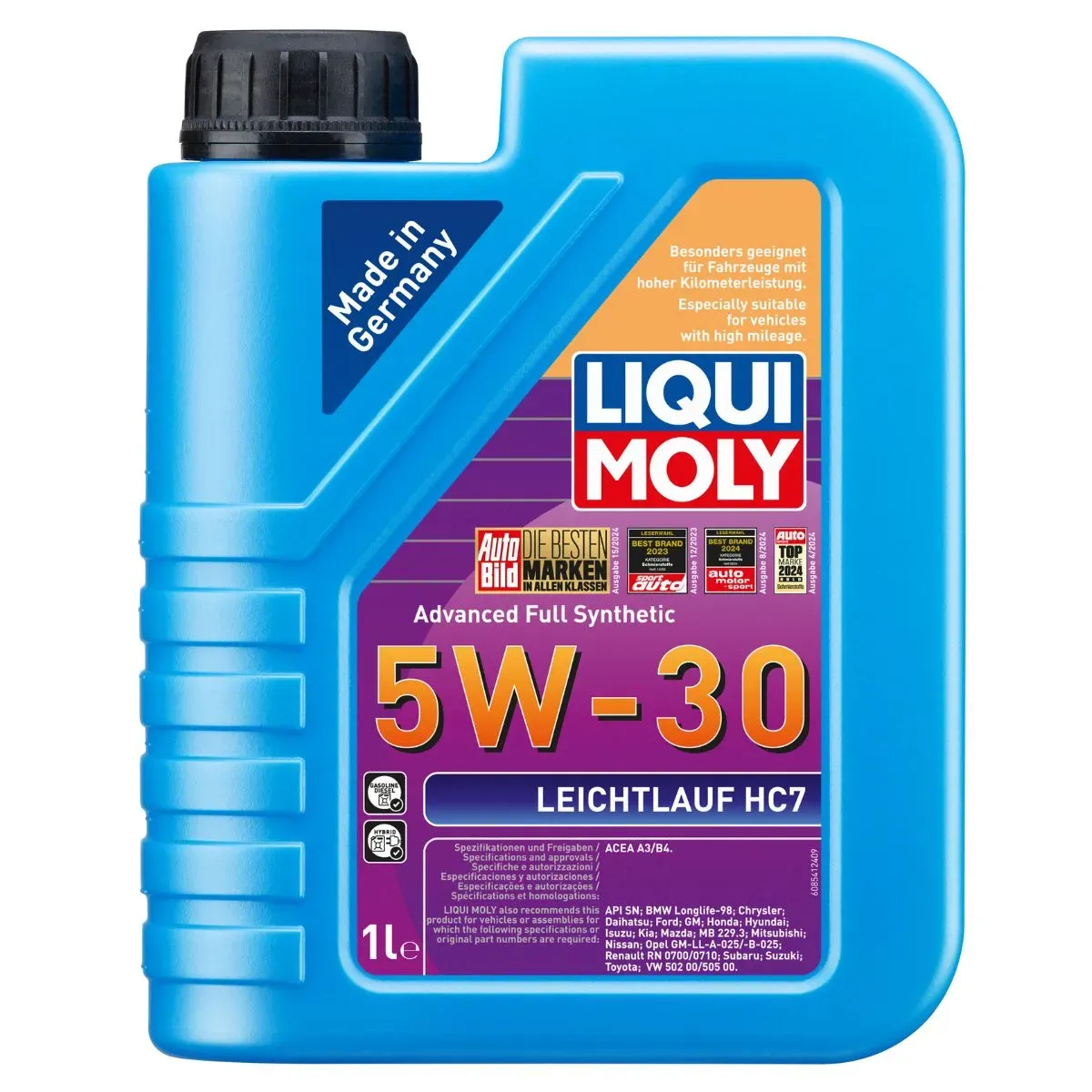 Motor oil Liqui Moly Leichtlauf HC7 5W-30 1L