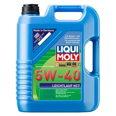 Motor oil Liqui Moly Leichtlauf HC7 5W-40 5L