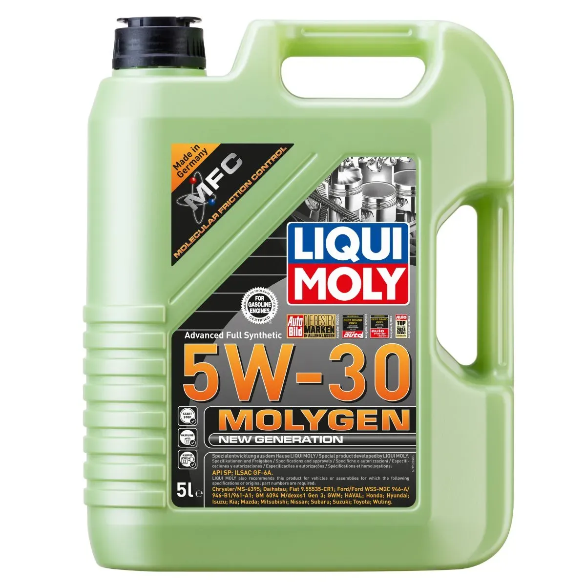 Motor oil Liqui Moly Molygen New Generation 5W-30 5L