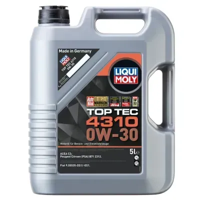 Motor oil Liqui Moly Top Tec 4310 0W-30 5L