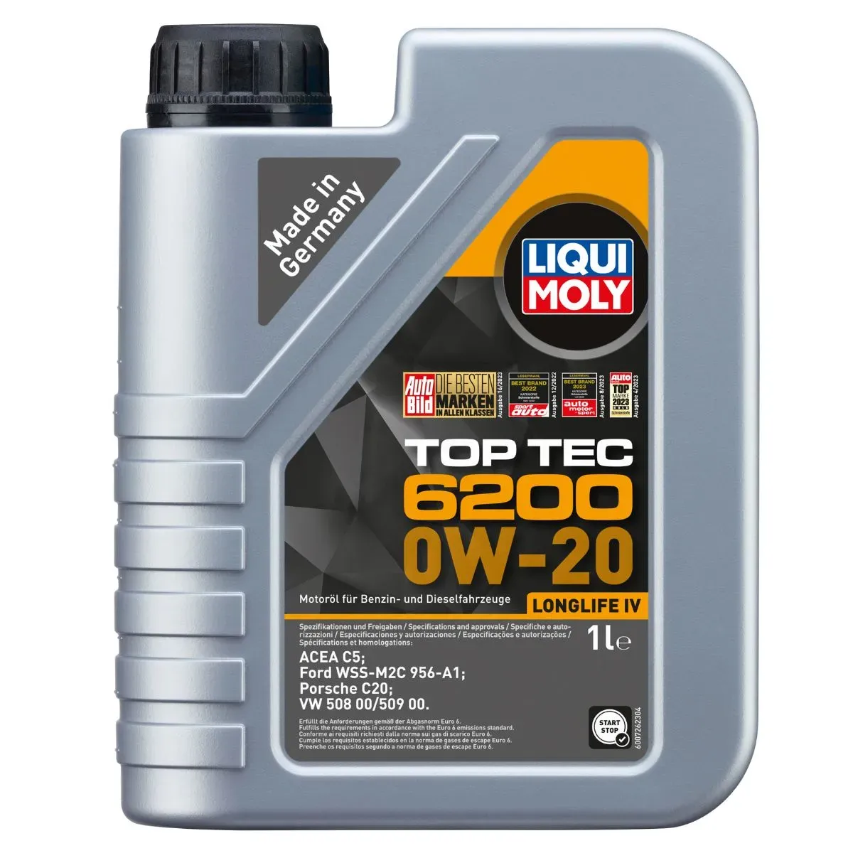 Motor oil Liqui Moly Top Tec 6200 0W-20 1L