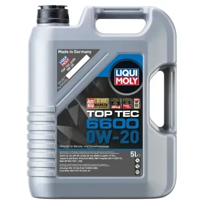 Motor oil Liqui Moly Top Tec 6600 0W-20 5L