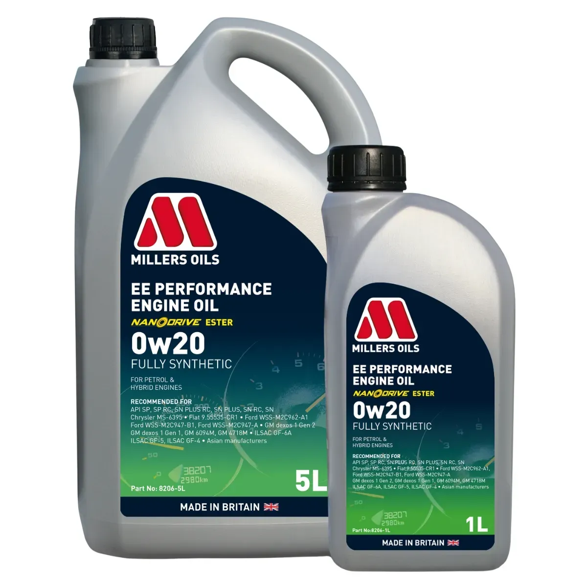 Motor oil Millers Oils EE Performance 0W-20 1L