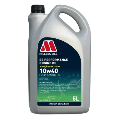 Motor oil Millers Oils EE Performance 10W-40 5L