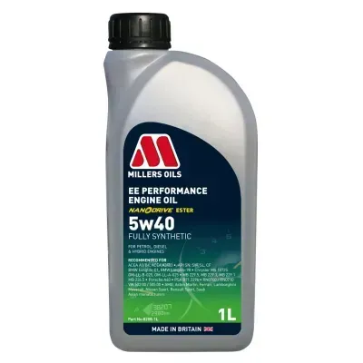 Motor oil Millers Oils EE Performance 5W-40 1L