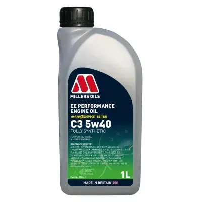 ძრავის ზეთი Millers Oils EE Performance C3 5W-40 1ლ