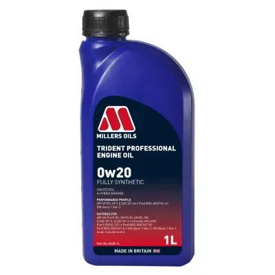 Motor oil Millers Oils Trident Professional 0W-20 1L