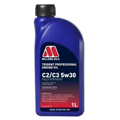 Motor oil Millers Oils Trident Professional C2/C3 5W-30 1L