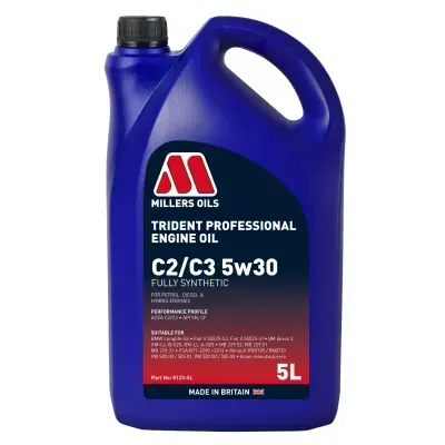 Motor oil Millers Oils Trident Professional C2/C3 5W-30 5L