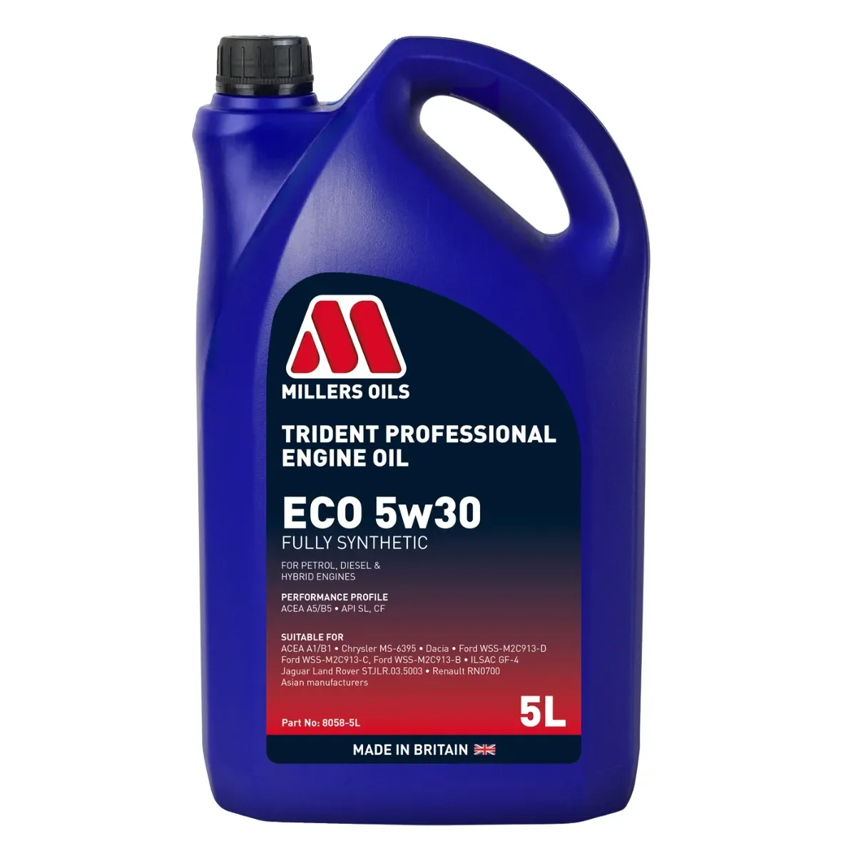 Motor oil Millers Oils Trident Professional ECO 5W-30 5L