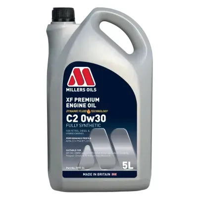 Motor oil Millers Oils XF Premium C2 0W-30 5L