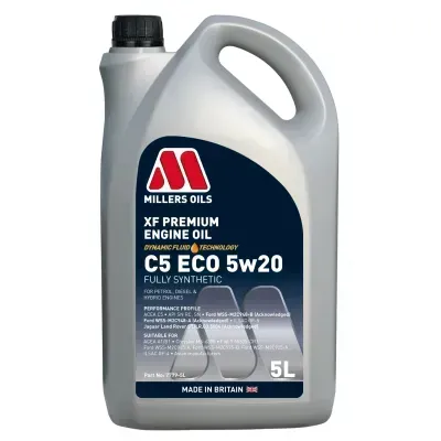 Motor oil Millers Oils XF Premium C5 ECO 5W-20 5L