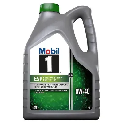 Motor oil Mobil 1 ESP X4 0W-40 (511.00; C3) 5L