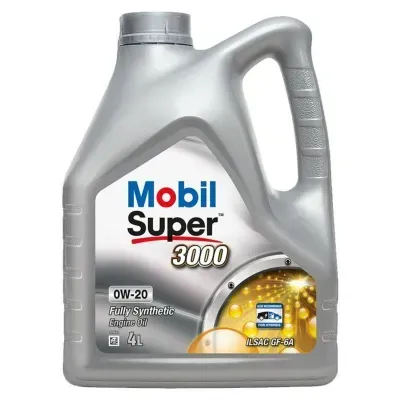 Motor oil Mobil Super 3000 0W-20 (SP; GF-6) 4L