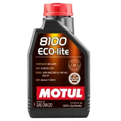 Motor oil Motul 8100 Eco-lite 0W-20 1L