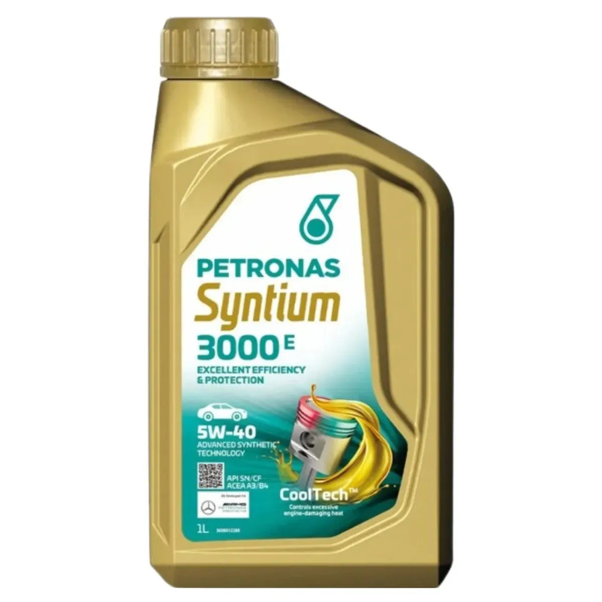 Motor oil Petronas Syntium 3000 E 5W-40 SN 4L