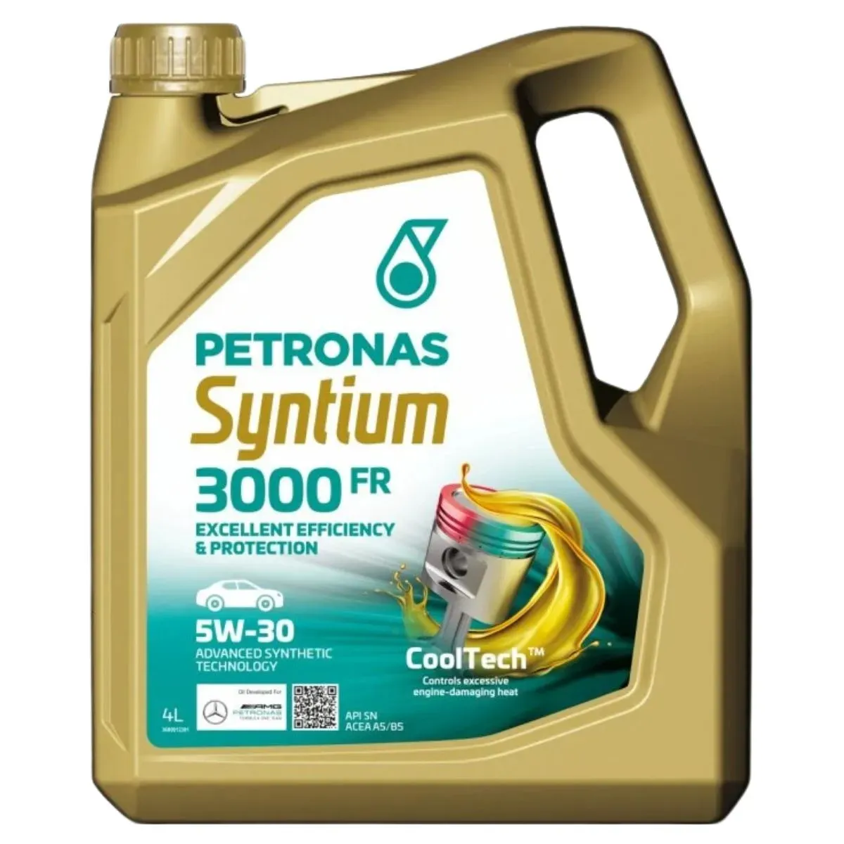 Motor oil Petronas Syntium 3000 FR 5W-30 SN 4L