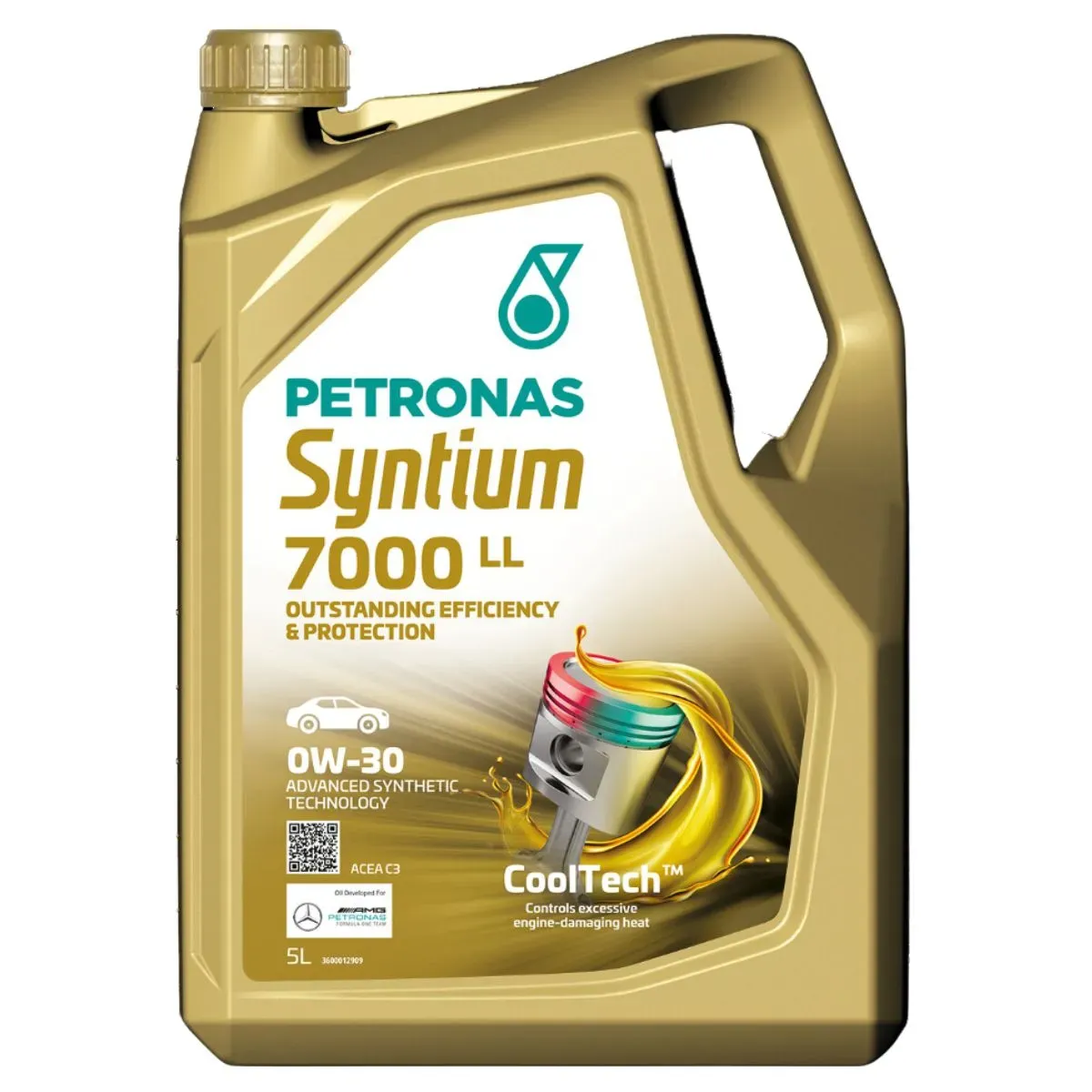 Motor oil Petronas Syntium 7000 LL 0W-30 (C3) 5L