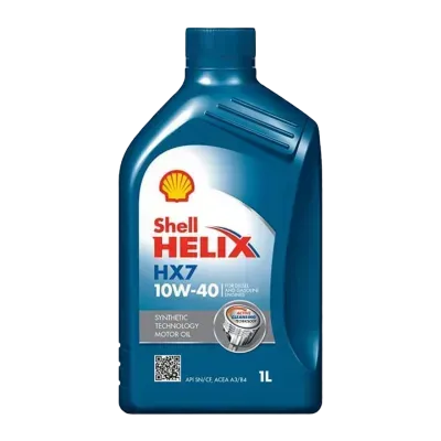 Motor oil Shell Helix HX7 10W-40 1L