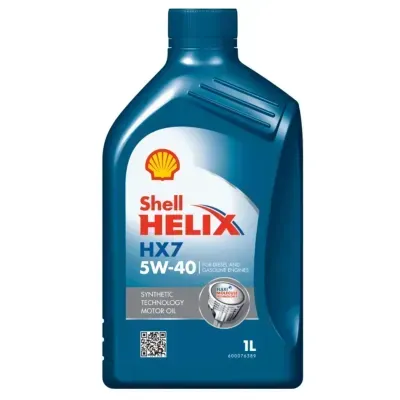 Motor oil Shell Helix HX7 5W-40 1L