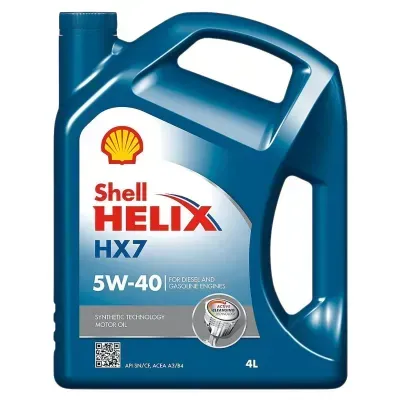 Motor oil Shell Helix HX7 5W-40 4L