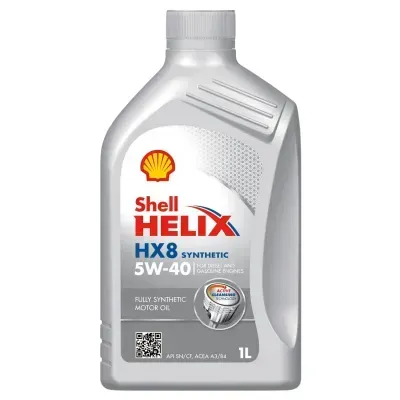 ძრავის ზეთი Shell Helix HX8 5W-40 1ლ