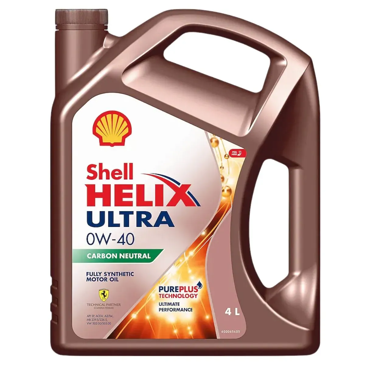 Motor oil Shell Helix Ultra 0W-40 4L