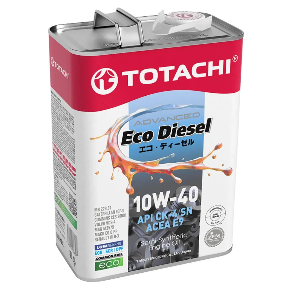 Motor oil Totachi Eco Diesel 10W-40 4L