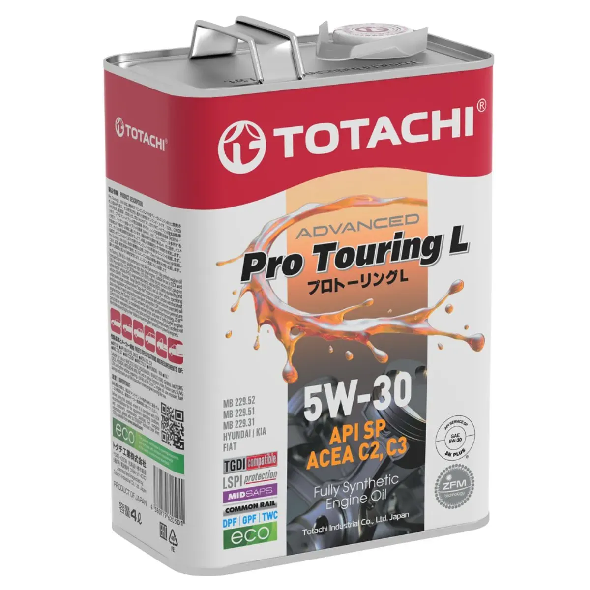 Motor oil Totachi Pro Touring L 5W-30 4L