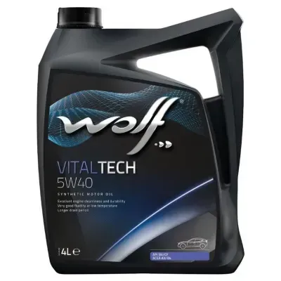 Motor oil Wolf VitalTech 5W-40 4L