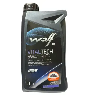 Motor oil Wolf VitalTech 5W-40 PI C3 1L