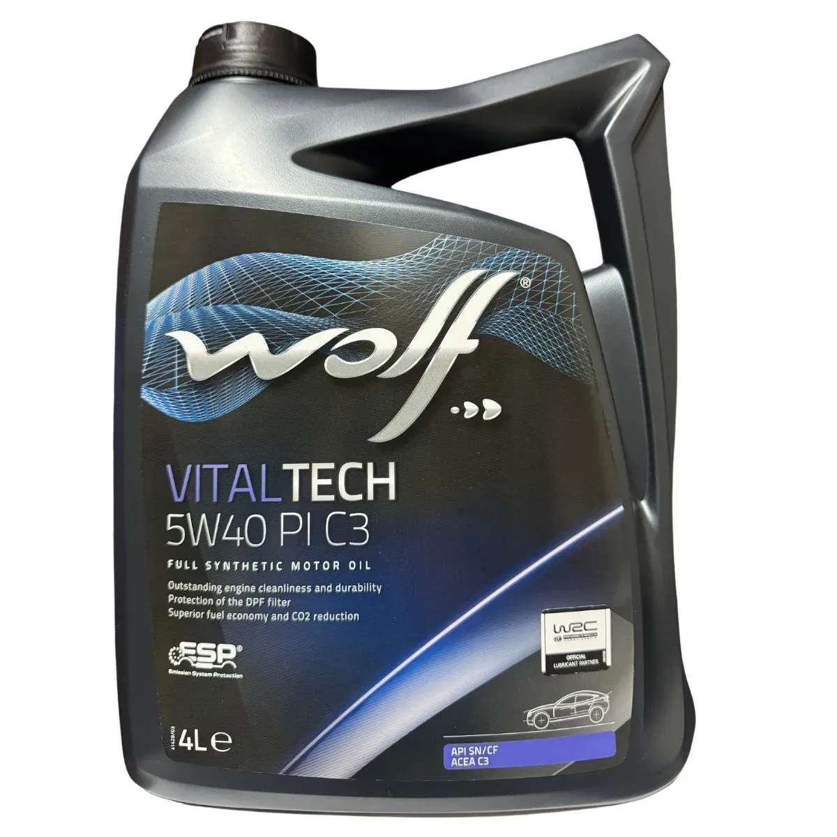 Motor oil Wolf VitalTech 5W-40 PI C3 4L